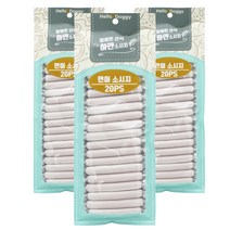 헬로도기 강아지 참좋은간식 하얀소시지 20p, 연어맛, 3개