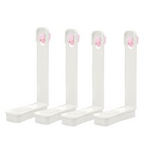 침대시트 고정 홀더 핑크, 4개