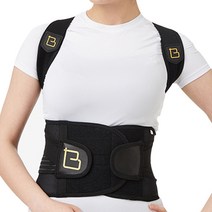 바름 바른자세밴드 블랙 M, 1개