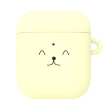 별다섯 이지쏙 에어팟 큐트 하드 케이스, 찡끗 엘로
