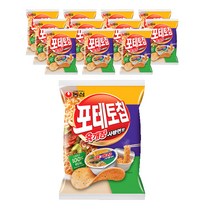 농심 포테토칩 육개장 사발면맛, 125g, 12개