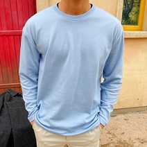 머시따 남성용 17컬러 라운드 긴팔 티셔츠