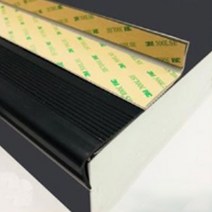 네츄럴파크 PVC 논슬립 계단 미끄럼 방지보호대 코너각, 3개, 블랙