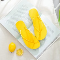 더플로우컴퍼니 비비드컬러 뽀인뜨 미끄럼방지 쪼리 슬리퍼