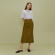 어몽 A FRONT SLIT 스커트
