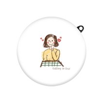 구스페리 라인 일러스트 디자인 LG 톤 플러스 프리 케이스, 사랑에빠진