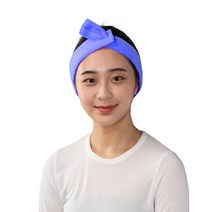 요들 노매직 세안 파마 머리띠, 블루, 10개
