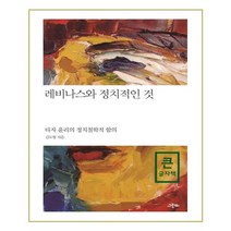 레비나스와 정치적인 것(큰글자책):타자 윤리의 정치철학적 함의, 그린비