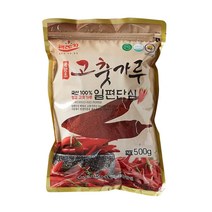 23년산 햇고추 일편단심 태양초 고춧가루, 500g, 1개