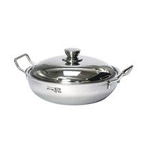 키친아트 일품 통3중 파티웍, 20cm, 1개