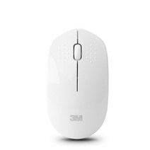 쓰리엠 ERGONOMIC DESIGN 무소음 무선 마우스 M150 2.4Ghz, 화이트