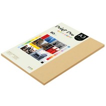 종이문화 프린트 프로 칼라 복사용지 No 04 버프 80g, A3, 63개