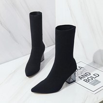 콩 K SHOES 삭스부츠 뾰족힐