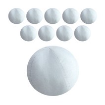 아하토이 아가방 봉제공 120mm x 10p, 무지블루