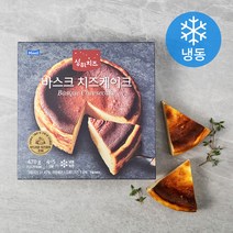 상하치즈 바스크 치즈케이크 (냉동), 470g, 1개