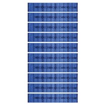 송월타월 로베르타 뉴뱀부 스포츠타월, 파랑, 10개