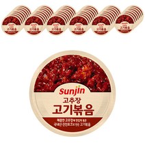 선진 고추장 고기볶음, 95g, 48개