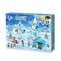 윈터캐슬 블록 스노우캐슬 532p, 혼합색상