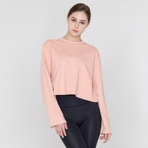 에이치머스 여성용 라벤느 오버핏 래쉬가드, 핑크