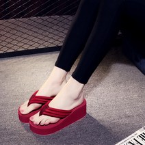 콩 K SHOES 플립플랍 굽 6cm