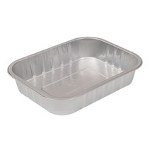 더담다 알루미늄 사각용기+뚜껑 소, 100개입, 1개