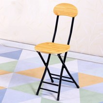가팡 플라스틱 인테리어 접이식 의자, 우드 5922