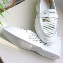 워크센스 여성 글라둥 컴포트 펀칭 슬립온