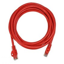 넥상스 극동 CAT6 UTP 4Pair 기가비트 제작 케이블 50m, 레드, 1개