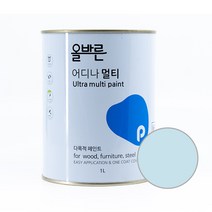 페인트인포 올바른 어디나 멀티 페인트 1L, 스카이블루