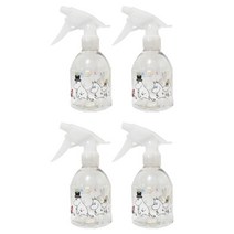 무민 투명 분무기 350ml, 혼합색상, 4개