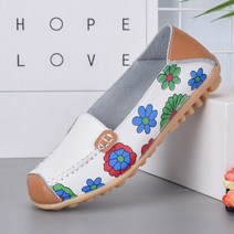 콩 플라워 남녀 커플 여성단화