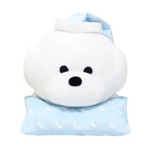 기다려빵아 파자마 라잉 봉제인형, 55cm, 블루