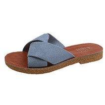 올나인 여성용 꼬임 스트랩 뮬