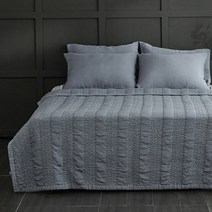 라뽐므 솔피 풍기인견 누비 여름이불, 차콜 네이비