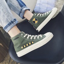 마켓에이 제이홍 비컬러 하이탑 스니커즈