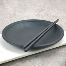 블랙토릇 토기 10경 접시, 4개, 단품