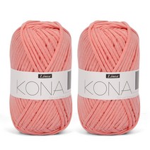 브랜드얀 코나 뜨개실 2p, 324 피치, 2개