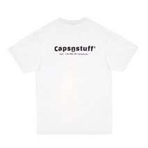 캡스앤스터프 ESSENTIAL 오버핏 오리지널 반팔 티셔츠 CA202TS007