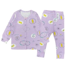 코디아이 아동용 숲속 싱글스판내의 상하세트