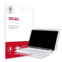 스코코 LG그램 노트북 14 2018 14Z980/14ZD980 전용 무광 전신 외부보호필름 세트, 1세트