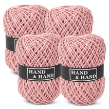 브랜드얀 마 뜨개실 4p, 14 인디핑크, 4개