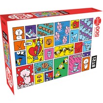 대원앤북 BT21 포커스 온 미 직소퍼즐 DW500-146, 500피스, 혼합색상