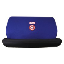 마블 차량용 패턴 패션시트 뒷좌석, 캡틴아메리카, 1개