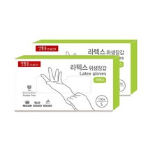 생활을그리다 라텍스장갑 S, 소(S), 2개