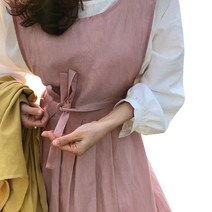 레이어드 앞치마, 벚꽃색, 1개