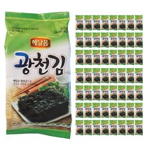 해달음 광천 도시락김, 4g, 100개