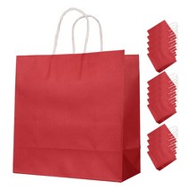 레드 종이 쇼핑백 15p, 2호