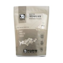 건강한펫 반려동물 착한북어 대봉 동결건조간식 180g, 북어맛, 1개