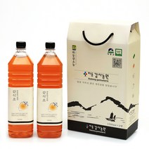 하동감사농원 3년 자연숙성 발효 감식초, 1500ml, 2개