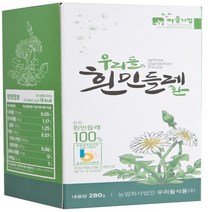 우리들 흰민들레 환, 280g, 1개